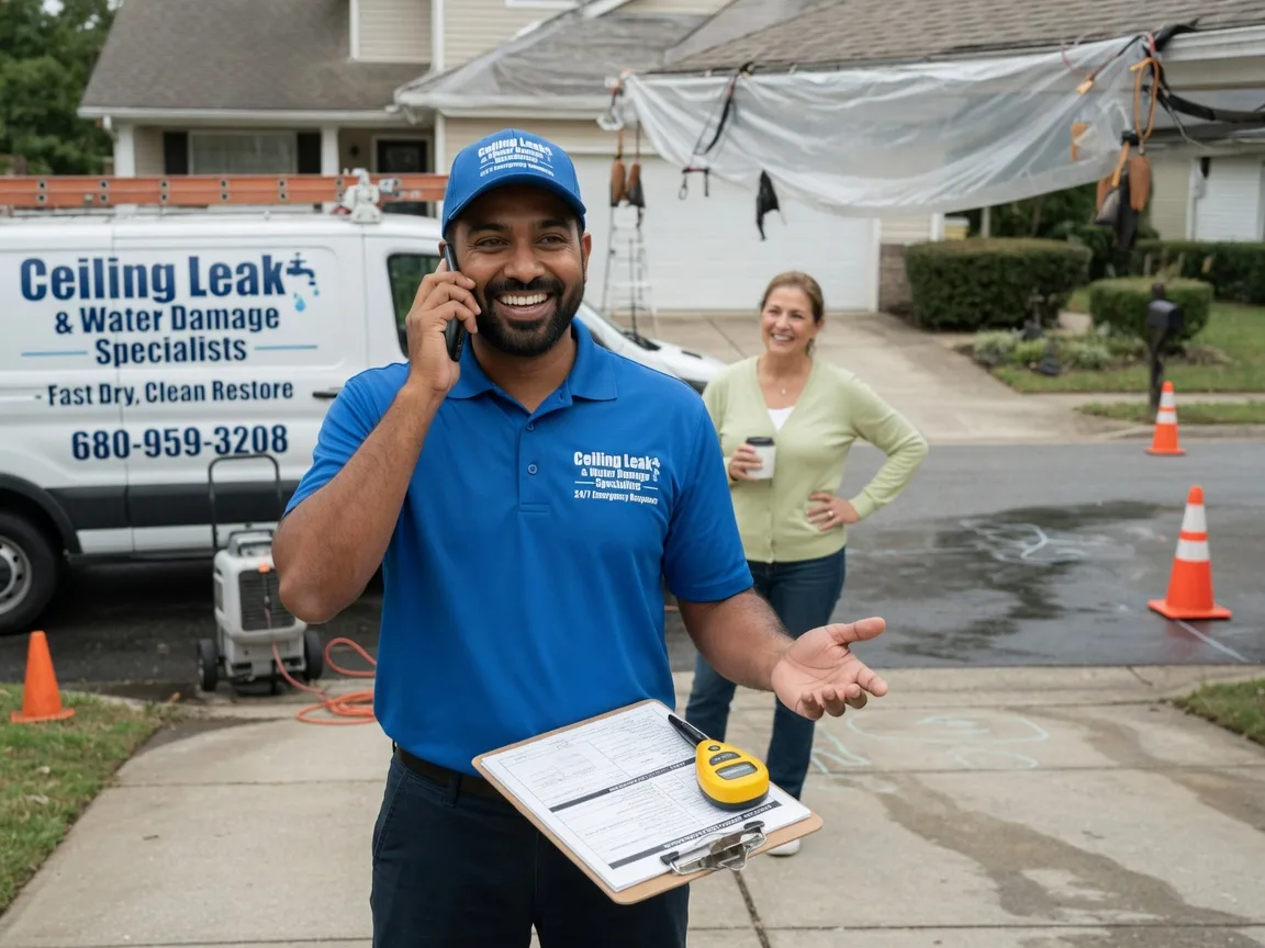 Ceiling Leak Cleanup Seaside Heights, NJ FAQs